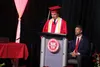 Salutatorian Anthony Litvinchuk addresses his fellow graduates. Jacob Mann/Frontiersman