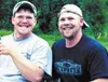 Matt Rehak, left, and his brother Nathan moved to Alaska from
Williston, N.D., along with their friend, Travis Clark. Photo by
CASEY RESSLER/Frontiersman.