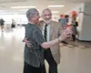 Kathryn and Timer Downs enjoy a dance at the Seniors’ Prom at Wasilla High School Saturday afternoon. ROBERT DeBERRY/Frontiersman.com