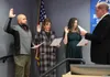 Before getting down to school board business on November 19, MSBSD Superintendent Dr. Randy Trani administered the Oath of Office to three members of the school board. Brooks Pitcher, Lori Co