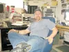 DOT employee Steve Hanson, who serves as the airport manager in
Talkeetna, says nothing is set in stone for the Talkeetna airport
expansion. JOHN R. MOSES/For the Frontiersman