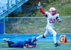 Wasilla's Timothy Grisso runs into the end zone during a 46-14 win over Palmer. Courtesy of Brian Boyett