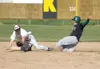 ROBERT DEBERRY/Frontiersman Colter Peterson slides into second
base during the 2010 state baseball tournament. Peterson is one of
four Colony Knights and seven Valley players to be named firs