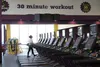jane Casey-Brown works out at Planet Fitness Friday. Photos by Tim Rockey/Frontiersman
