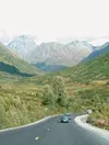 Hatcher Pass Road now offers a smooth ride to some of the best
autumn hikes in the Valley. The road is now paved all the way to
Hatcher Pass Lodge. Photo by EOWYN LeMAY IVEY/Frontiersman.