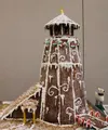 This 2-foot tall lighthouse entry was created, designed, and built by Kirsten Odden and Ava Coulter, both students of Houston High School Katie Stavick/Frontiersman