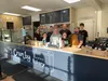 The Crumby Bakery owners and staff celebrate their grand opening Saturday, Feb. 10. Courtesy photo