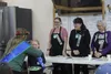 Kori Mattzela accepts the first place ribbon during the 2023 Just 4 Kids Cookie Contest at the Alaska State Fair. Jacob Mann/Frontiersman