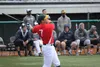 Mat-Su Miners infielder Nick Brooks watches as he sends a ball deep during the 2017 Alaska Baseball League Home Run Derby Sunday, July 16, 2017, at Mulcahy Stadium in Anchorage. Brooks used 1