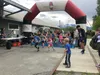 Children cross the start line during the 2019 Bill Mitchell 5k fun run. Amy Bushatz/For the Frontiersman