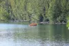 A dive team searched Matanuska Lake Saturday after a report that a person had fallen into the water. Tim Rockey/Frontiersman