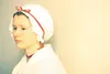 Cecily Boeve is Abigail Adams for the exhibit called “Wearing the Stories of Women’s Lives,” organized during the Palmer Art Walk Saturday by the Mat-Su Chapter of the National Organization i