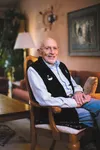 Vic Fischer escaped from totalitarian Russia 77 years ago. This year, he has been campaigning on an election issue that most voters have never even heard of: Judicial retention. KERRY TASKER/