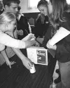 Teens put together a food box for Thanksgiving during the
Hatcher Pass Winter Youth Blast. Photo by RINDI
WHITE/Frontiersman.
