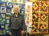 Peggy Behnke displayed more than 30 of her creative quilts during a One Woman Show last Saturday at the Transportation Museum in Wasilla. JENNY WEAVER/For the Frontiersman