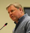 Donlin Gold’s Dan Graham speaks during the Mat-Su Borough Assembly meeting Tuesday. Tim Rockey/Frontiersman