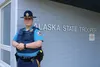 Alaska State Trooper Lieutenant and B Detachment Deputy Commander Ron Hayes stands outside the Palmer Post. Jacob Mann/Frontiersman