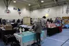 Vendors and shoppers gather at the Borough Gym for the 1st Saturday Vendor Market. Jacob Mann/Frontiersman