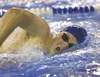 ROBERT DeBERRY/Frontiersman Palmer’s Josh Hanson competes in the
500-yard freestyle event. Robert DeBerry