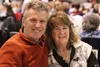 Linwood and Kathy Fiedler smile for a photo at the Iditarod mushers' banquet at the Dena'ina Center in Anchorage on Thursday evening, March 3. CAITLIN SKVORC/Frontiersman.com