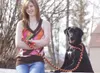 ROBERT DeBERRY/Frontiersman Ressa Hauge with her dog Rosco.
Hauge, a homeschooled 17-year-old, launched Rush to Tug last
October.