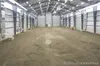 The Alaska Operating Engineers/Employers Training Trusts' 16,000
square foot warehouse with a dirt floor serves as an indoor
facility for training heavy equipment operators in the winter.
(RO