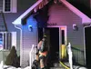 Between Saturday night and Sunday afternoon, crews from the West Lakes Fire Department and Central Fire Department battled three separate house fires, rescuing nearly a dozen people from thei
