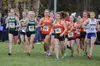 Colony senior Coleen Geraghty (480) leads a pack of Colony runners at the start of the 4A girls' race of the ASAA/First National Bank State Cross-Country Running Championships at Bartlett Hig