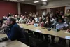 Community members and representatives from across Joint Base Elmendorf-Richardson gathered April 3 for a quarterly Community Action Council meeting, boasting a new format designed to foster o
