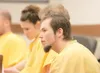 A combined total of more than 150 criminal charges have been
added to the list of charges facing Michael Wilson, 25, of Palmer,
pictured Aaron Tolen, 25, of Wasilla, Amber Martin, 20, of Wasi