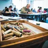 Students and budding artists experiment with pastels during a previous Machetanz Arts Festival at Mat-Su College. This year's the festival is June 2 to 7 and promises more than 25 workshops a