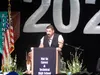 Keynote speaker Zach Lanphier addresses the Class of 2022 during the CTHS graduation May 17. Katie Stavick/Frontiersman