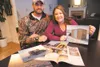 Butch and Jehnifer Ehmann's love of year-round fishing has led
the couple to build an ice fishing shack that doubles as housing
for the family when visiting Lake Louise. Since Jehnifer wrote
