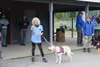 DeeDee Jonrowe and her rescue dog Phoenix at Bumpus Ballfields. Jacob Mann/Frontiersman