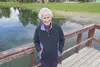 Former Mat-Su Borough Assembly woman and tireless volunteer Jay
Nolfi stands on the dock at Fish Creek park in Big Lake.The Mat-Su
Borough will officially dedicate the park to Nolfi on Saturd