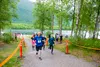 Race participants leave the starting chute at the beginning of the Alaska Relay at Mirror Lake on June 15. The race concluded the next day with the winning team coming into Seward with a time