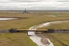 New Pikka field in construction, North Slope  Courtesy of ConocoPhillip