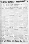Front page of the Feb. 14, 1957, Mat-Su Valley Frontiersman.