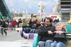 A father and son take a spin on the Midway during the 2014 Alaska State Fair. Attendance at the fair increased this year and a couple of new records were set for jumbo crops. HEATHER A. RESZ/