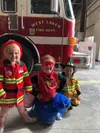 Local children pose for a photo