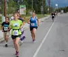 Runners participate in the annual MTA Race for Technology in downtown Palmer Saturday morning. Leslie Varys won the women’s competition overall with a time of 19:30, and Leif Mumma won the me