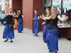 Dancers from Palmer Junior Middle School entertain passersby outside of Fireside Books during the 2014 'Who Let the Girls Out' event in Palmer. This year's event runs Friday, April 24, throug