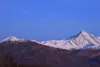 As of Monday, the termination dust was at just the top of Lazy Mountain. Tim Rockey/Frontiersman