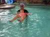 Tina Buffington works with a client during a swim lesson recently. Buffington owns and operates Swim Alaska in Wasilla. Jacob Mann/Frontiersman
