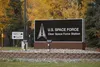 A sign, seen on Sept. 20, 2022, marks the entrance of the U.S. Space Force station in Clear. Yereth Rosen/Alaska Beacon