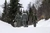 Photo By Airman 1st Class Jonathan Valdes | Combat Survival Training students finish a Survival, Evasion, Resistance and Escape
