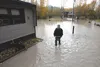 Roy DeLay looks at the rising water from the Matanuska River flooding at his home on Ye Olde River Road in September 2012. The Mat-Su Borough has $2.5 million to address river erosion from Ta