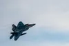 A U.S. Air Force F-22 Raptor assigned to 3rd Wing takes off from the flight line at Joint Base Elmendorf-Richardson, Alaska, Jan. 27, 2022. The F-22 is a fifth-generation fighter that is capa
