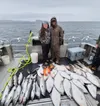 The crew this year put a lot of fish on the boat! Lots of good meals this winter. Kyle Wilkinson/For the Frontiersman