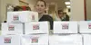 Students at Wasilla High School line up to get their hands on
some of the dozens of Krispy Kreme doughnuts for sale Thursday.
CASEY RESSLER/Frontiersman.